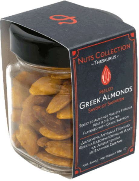 Μείγμα Ξηρών Καρπών - Αμύδγαλα με Σαφράν